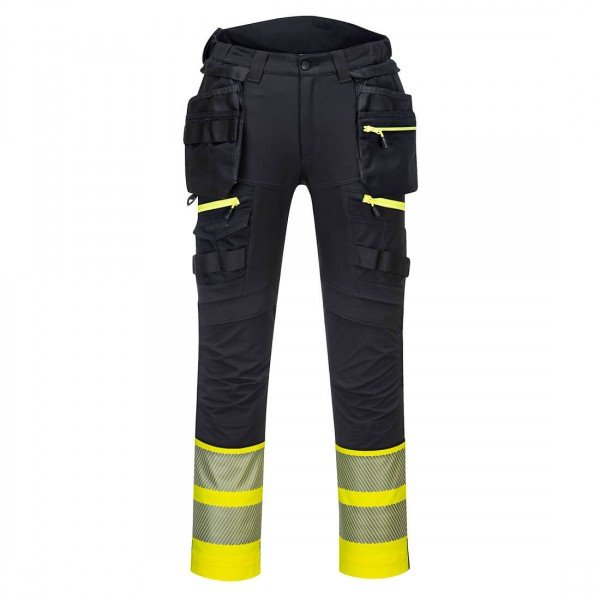 DX445 Warnschutz Klasse 1 Hose mit Holstertaschen
